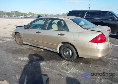 2007 Honda Accord 2.4 Vp from USA, damaged, VIN 1HGCM56197A162262
